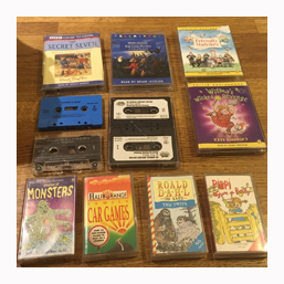 Audiobooks on cassette (1969 – late 2000s)